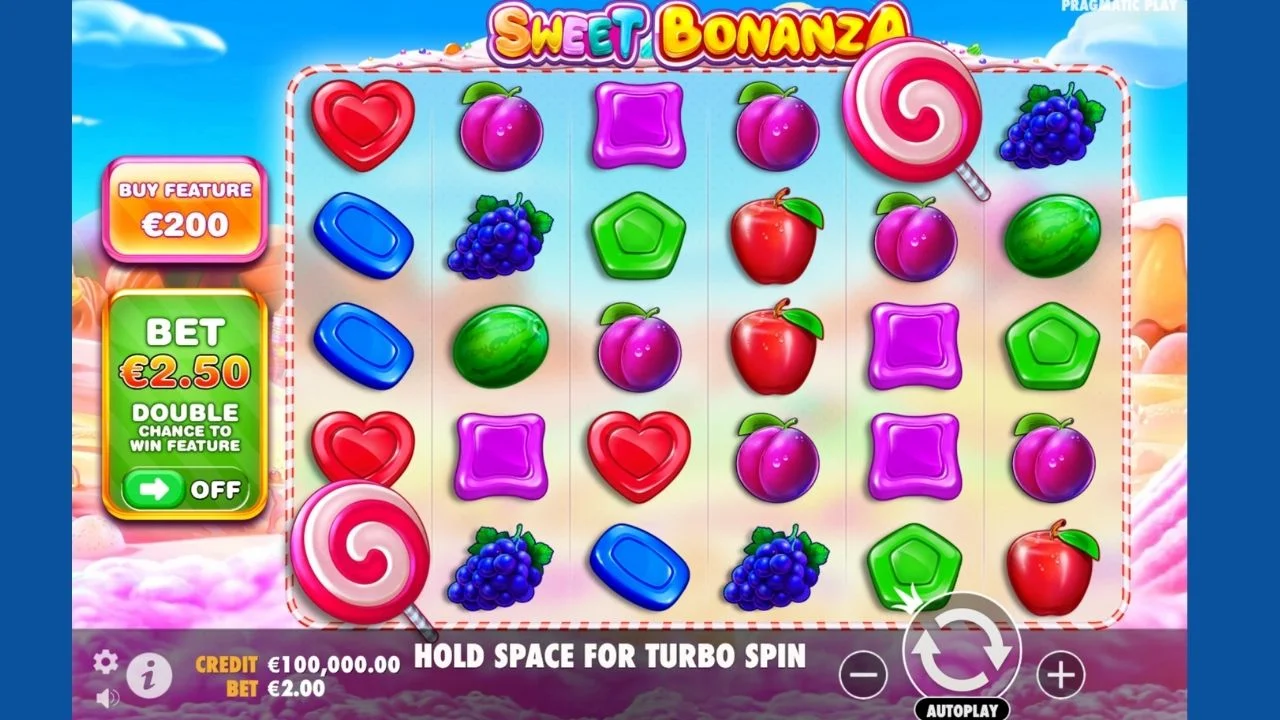 Sweet Bonanza oyun ekranı